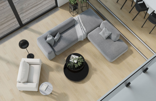 Кварцевый паркет Quartz Parquet Классик 5 мм. 418 Дуб Австрийский