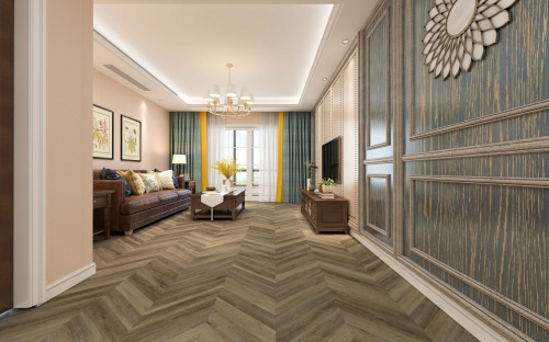 Кварцевый ламинат Damy Floor Chevron LVT Амбуаз Amboise