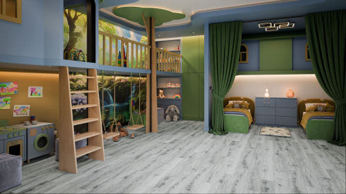 Кварцевый ламинат Damy Floor Family LVT Дуб Альпийский Alpine Oak