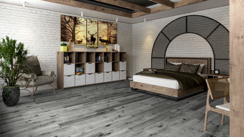 Кварцевый ламинат Damy Floor Family LVT Дуб Сильвер Silver Oak