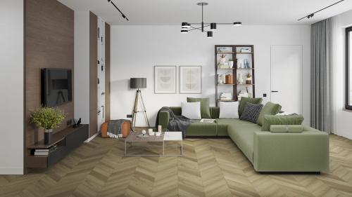 Кварцевый ламинат Damy Floor Chevron LVT Сен-Жермен Saint-Germain