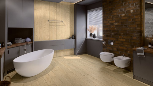 Кварцевый ламинат Damy Floor Family SPC Дуб Латте