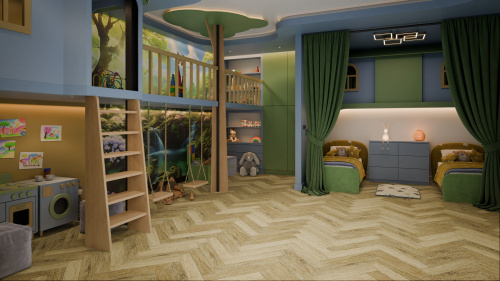 Кварцевый ламинат Damy Floor London SPC Эдинбург Edinburgh